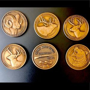 NRA 6 Classic Collectors Series Challenge  Coins